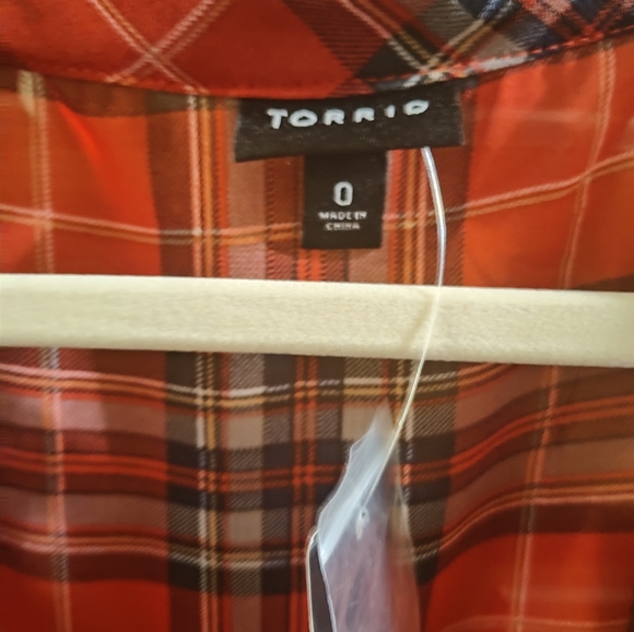 NWT Torrid Plaid Dress - Picture 4 of 6